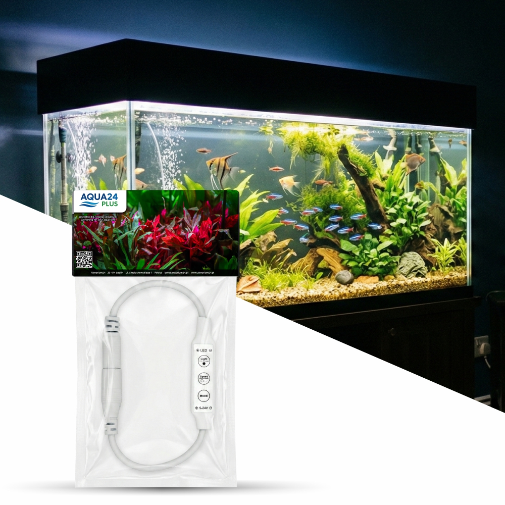 Sterownik Ściemniacz Włącznik Mini do świetlówek LED 12V 24V 5A 60W